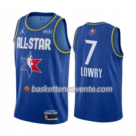 Maillot Basket Toronto Raptors Kyle Lowry 7 2020 All-Star Jordan Brand Bleu Swingman - Homme